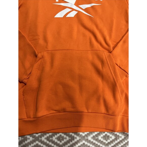 NWT Reebok Orange Classic Oversized Coupe Extra Large Hoodie Size S Original $60 - Picture 6 of 12